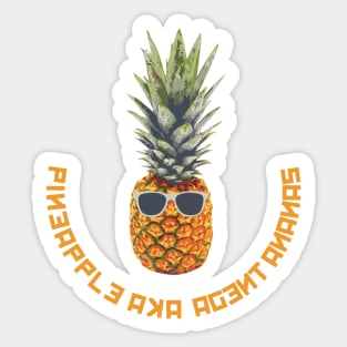 Pineapple aka Ananas Sticker